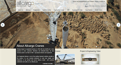 Desktop Screenshot of cranesservices-allcargo.com